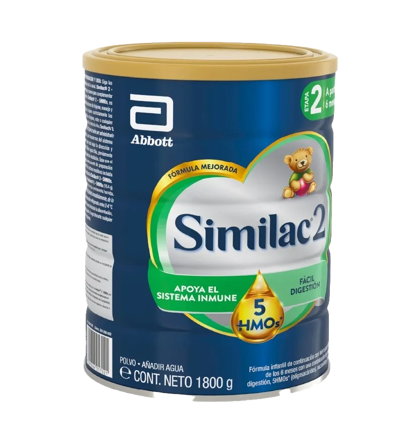 leche similac 2 5hmos 1800 gr