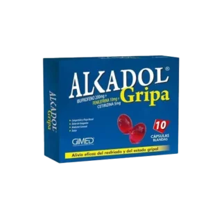 alkadol gripa 10 tabletas