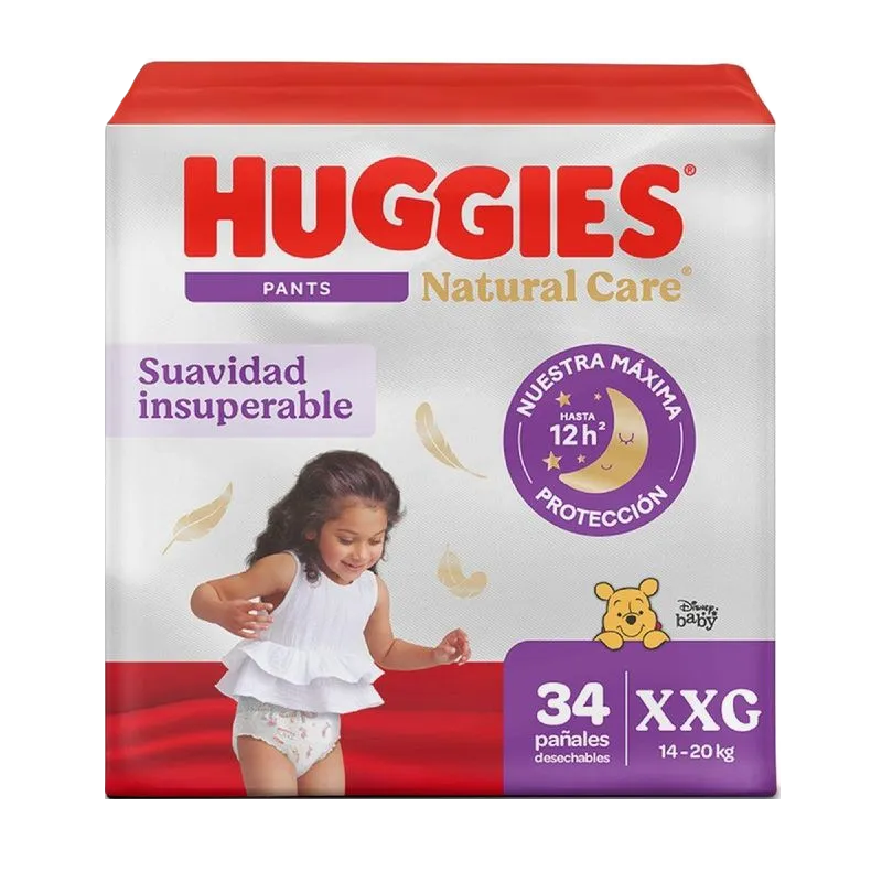 pañal huggies natur.care et.5 xxg 34 und