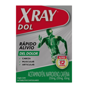 x ray dol 24 tabletas