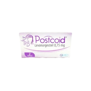 postcoid 0.75 mg 2 tabletas