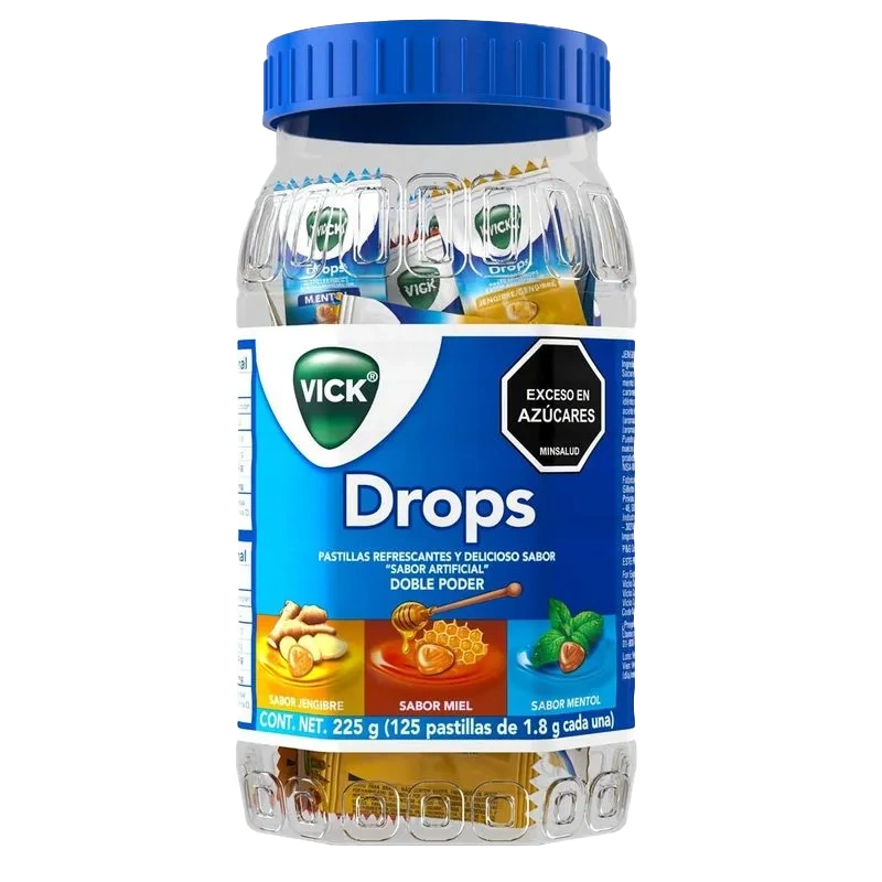 vick mentol drops 125 pastillas