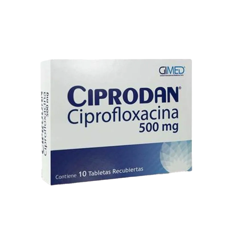 ciprodan 500 mg 10 tabletas