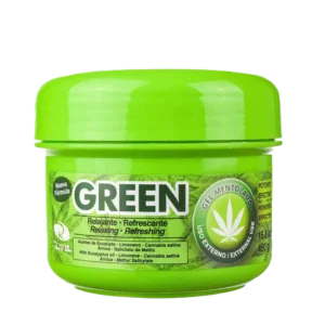 gel mentolado green 150 gr