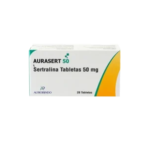 aurasert 50 mg 28 tabletas
