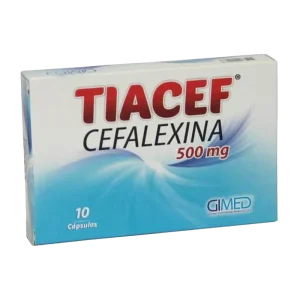 tiacef 500 mg 10 capsulas