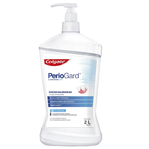 enjuaguebucal colgate periogard s/al 2 lt