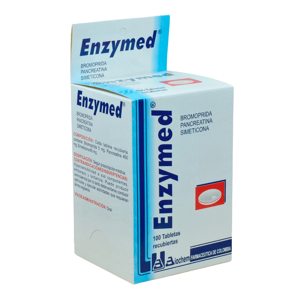enzymed 100 tabletas