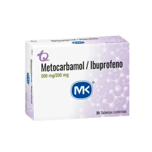ibuprofeno+metocarb 30 capsulas mk