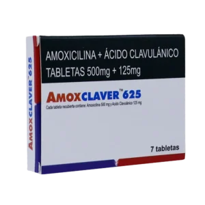 amoxclaver 625 mg 7 tabletas