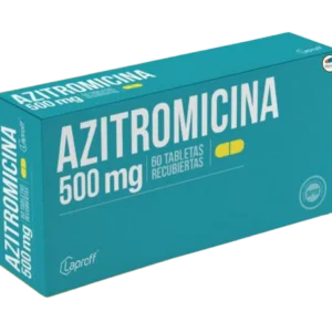 azitromicina 500 mg 60 tabletas lp