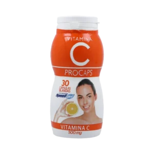 vitamina c 500 mg 30 capsulas pc