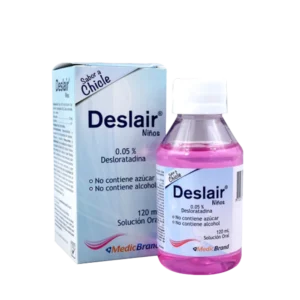 deslair 5 mg jarabe 120 ml