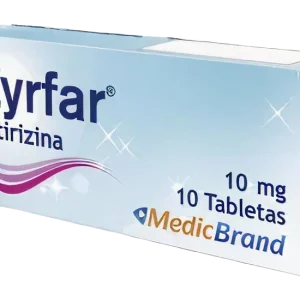 zyrfar 10 mg 10 tabletas