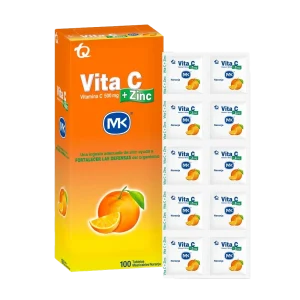 vita c+zin masticab 100 tabletas