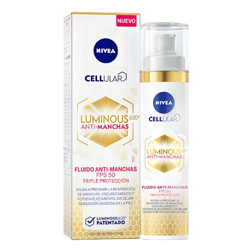 crema nivea fac.cellular s/manchas fps50 40 ml