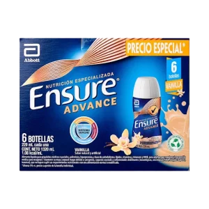 ensure advance liq rpb vainilla 220 ml 6 und