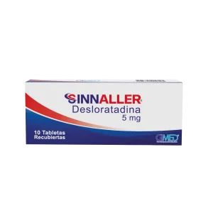 sinnaller 5 mg 10 tabletas