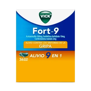 vick fort-9 36 capsulas