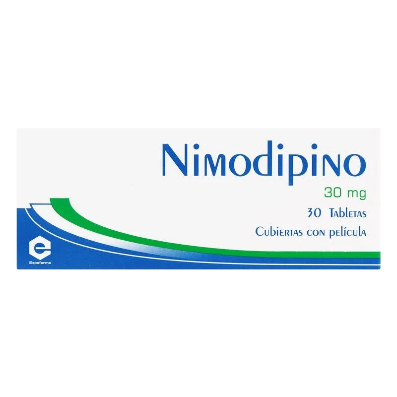 nimodipino 30 mg 30 tabletas ex