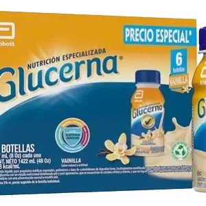 glucerna liq.vainilla 237 ml 6 und(desc)