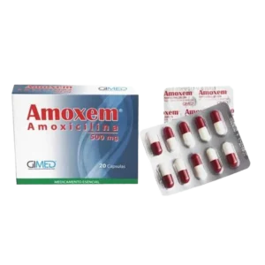 amoxen 500 mg 20 capsulas