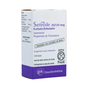 seretide evoh 25/125 120 dosis inhal (p)