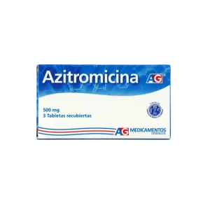 azitromicina 500 mg 3 tabletas ag