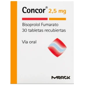 concor 2.5 mg 30 tabletas (p)