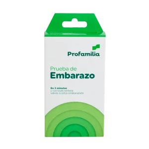 prueba embarazo profamilia