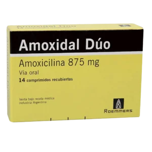 amoxidal duo 875 mg 14 comprimidos