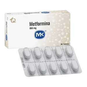 metformina 850 mg 30 tabletas mk