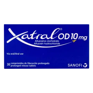 xatral od 10 mg 30 tabletas (p)