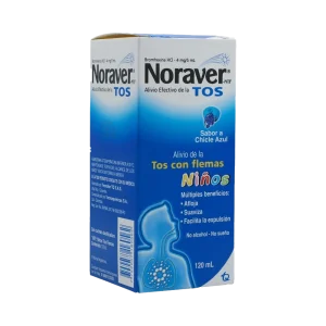 noraver ntf jarabe chicle niño 120 ml