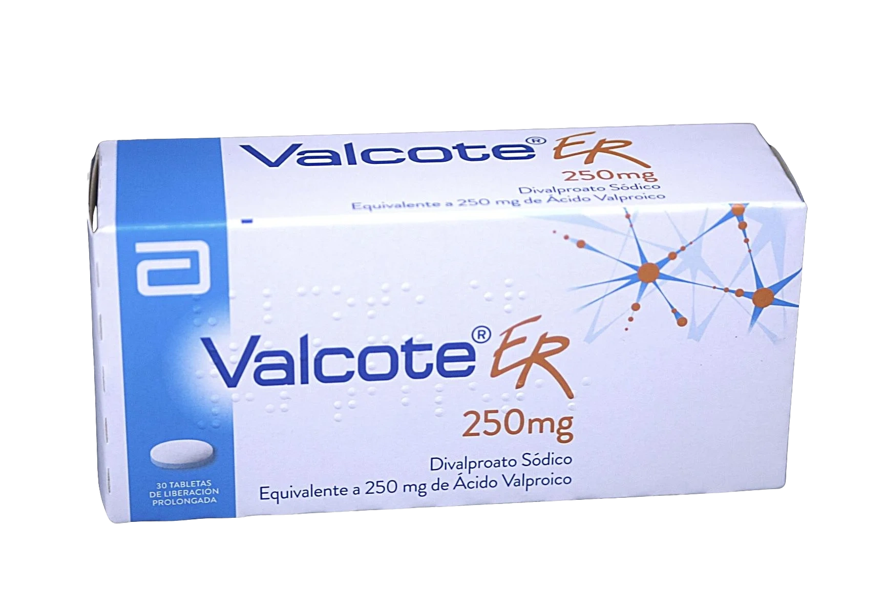 valcote er 250 mg 30 tabletas (p)