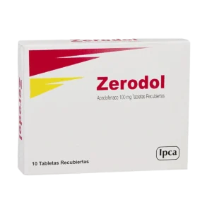 zerodol 100 mg 10 tabletas