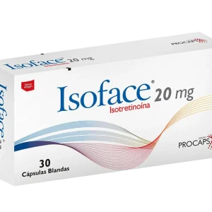 isoface 20 mg 30 capsulas