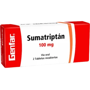 sumatriptan 100 mg 2 tabletas gf