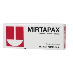 mirtapax 30 mg 30 tabletas