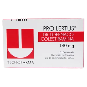 prolertus 140 mg 10 capsulas