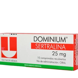 dominium 25 mg 10 capsulas