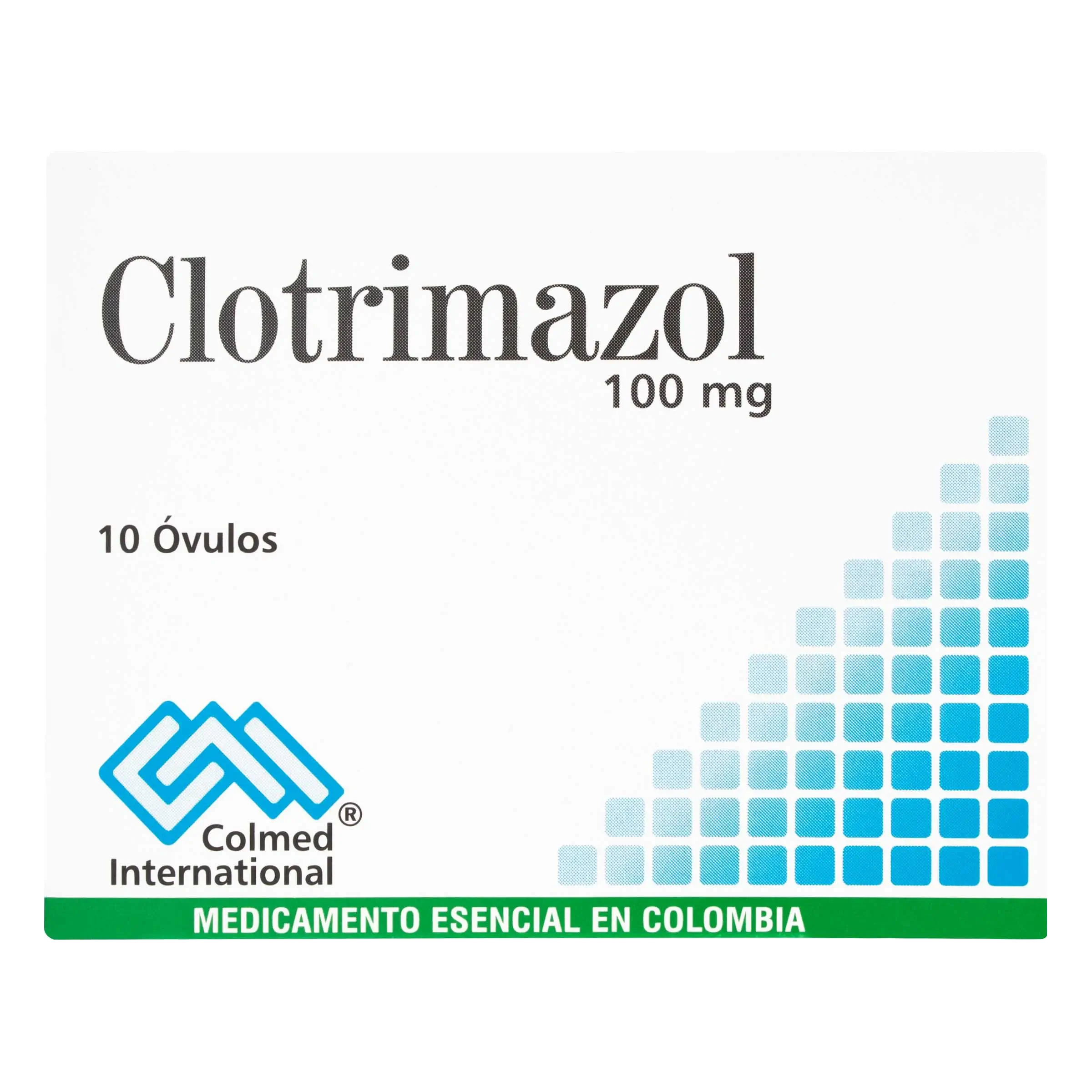clotrimazol 100 mg 10 ovulos pc