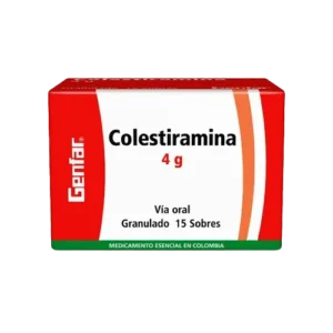 colestiramina 15 sobres w