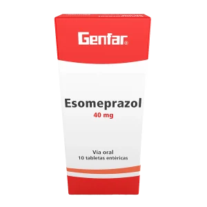 esomeprazol 40 mg 10 tabletas gf