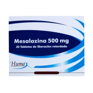 mesalazina 500 mg 30 tabletas hp (p)