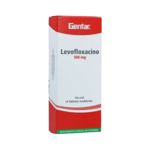 levofloxacino 500 mg 14 tabletas gf