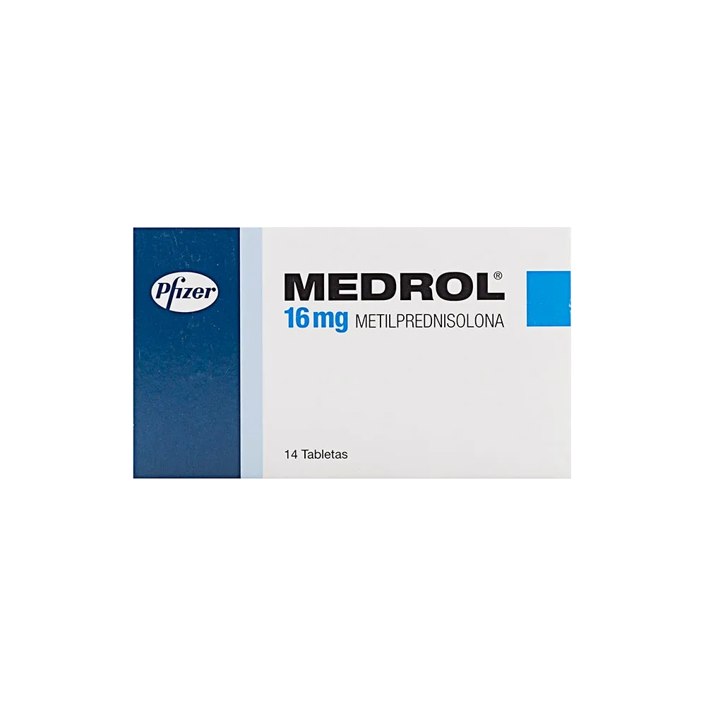 medrol 16 mg 14 tabletas
