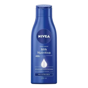 crema nivea b/milk nutrit/almend 250 ml