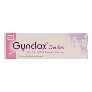gynclox 200/100 mg 3 ovulos