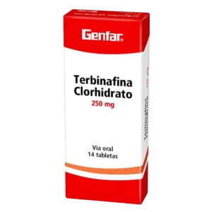 terbinafina 250 mg 14 tabletas gf